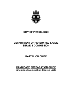 REVISED 8.5.15 Battalion Chief Cand. Prep Guide