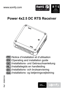 Power 4x2.5 DC RTS Receiver