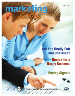 Buying Signals Recipe for a Happy Business Are