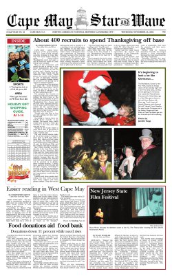 Food donations aid food bank About 400 recruits to spend