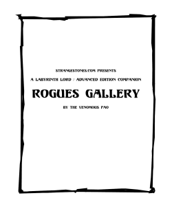 Revised LL/AEC Rogues Gallery