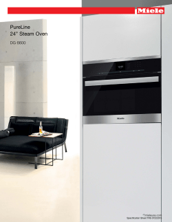 PureLine 24” Steam Oven