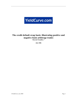 The credit default swap basis: illustrating positive