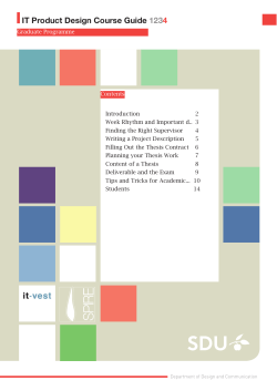 IT Product Design Course Guide 1234