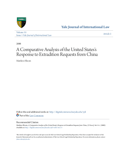 A Comparative Analysis of the United States`s Response to