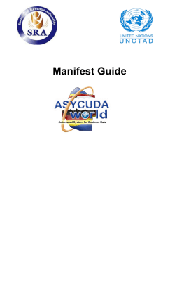 Manifest Guide