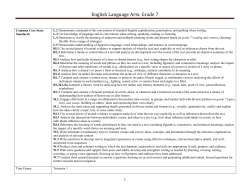 English Language Arts: Grade 7 - Whitman