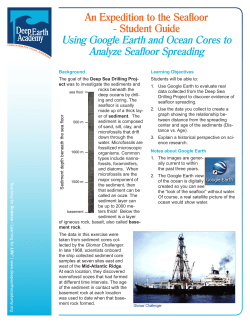 An Expedition to the Seafloor