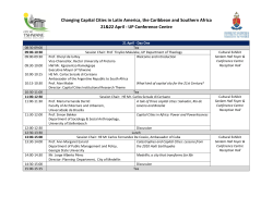 Program - University of Pretoria