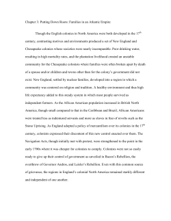 Chapter 3: Putting Down Roots - Garnet Valley School District