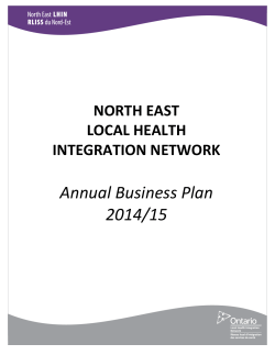 Annual Business Plan 2014/15