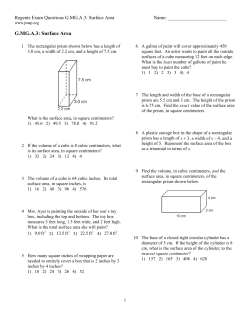 G.MG.A.3: Surface Area