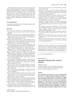 Speciation with gene flow could be common