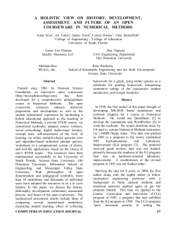 A Holistic View on History, Development, Assessment, and Future of