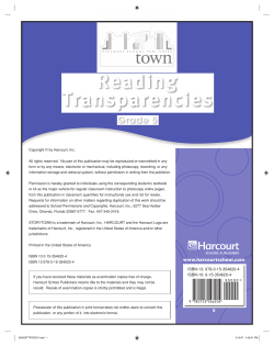 Reading Transparencies - Alton School District
