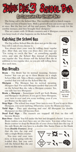 Catching the School Bus Bus Results