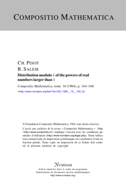 Distribution modulo 1 of the powers of real numbers larger than 1