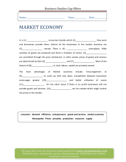 market economy