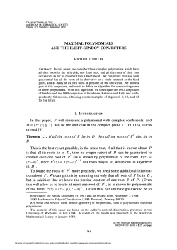 P - American Mathematical Society