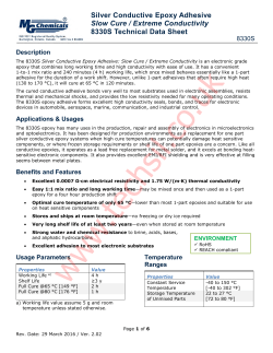 Silver Conductive Epoxy Adhesive Slow Cure / Extreme Conductivity