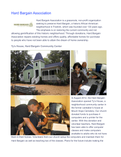 Hard Bargain Association