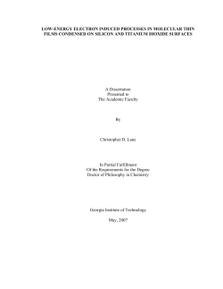 ELECTRON INDUCED PROCESSES IN CONDENSED SILICON