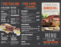 bbq sandwiches