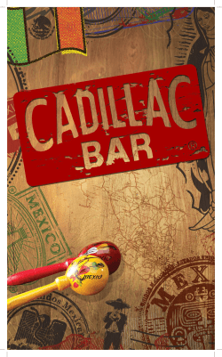Antojitos - Cadillac Bar