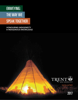 enweying: the way we speak together