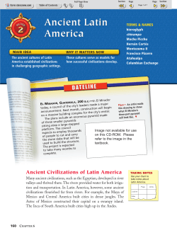 Ancient LA from textbook