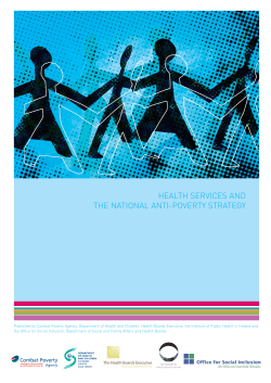 Health Services and the National Anti