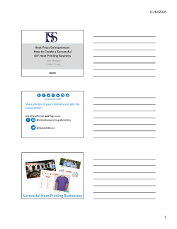 How to Create a Successful DIY Heat Printing Business