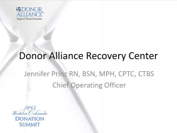 Donor Alliance Recovery Center