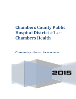 Community Needs Assessment