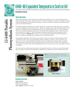 6400-88 Expanded Temperature Control Kit - LI