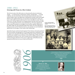 Growing with Texas in a New Century