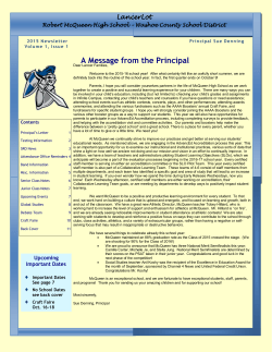 LancerLot Vol 1 Issue 1 October 2015