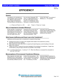 efficiency - Controlled Power Company