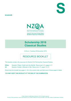 2016 Exam Resource book