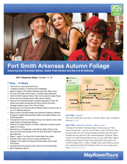 Fort Smith Arkansas Autumn Foliage