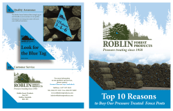 a printable brochure - Roblin Forest Products Ltd.