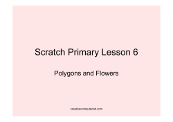 to open `Polygons and Flowers`.