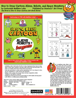 How to Draw Cartoon Aliens, Robots, and Space