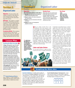 Organized Labor