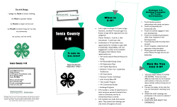 Ionia County 4-H - MSU Extension