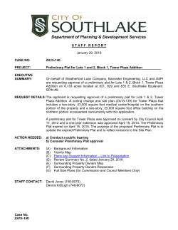 ZA15-140 - City of Southlake