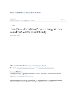 United States Extradition Process