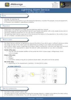 I-BOLT Alarm Service - Lightning Information and Solutions