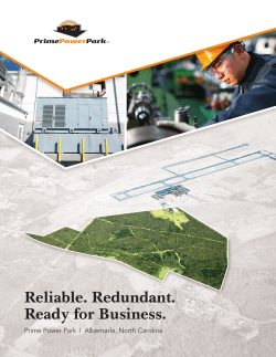 Prime Power Park Brochure