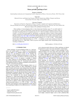 Dense periodic packings of tori